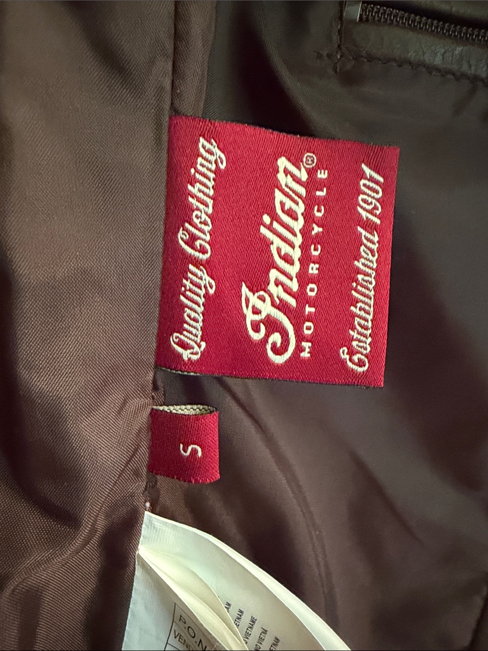 Indian Motorcycle Women’s Leather Fringe Vest. Vintage Brown Colorway. Western S - Picture 10 of 14